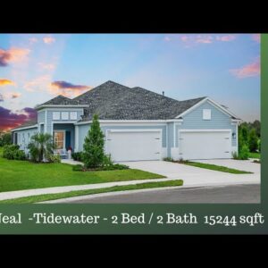 New Model Home Tour | Parrish / Bradenton Fl | 2100 sqft Tidewater by Neal Communities | Canoe Creek