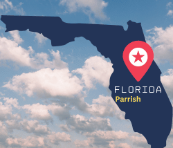 florida peninsula parrish florida map