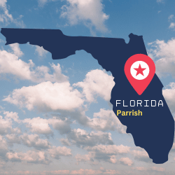 florida peninsula parrish florida map